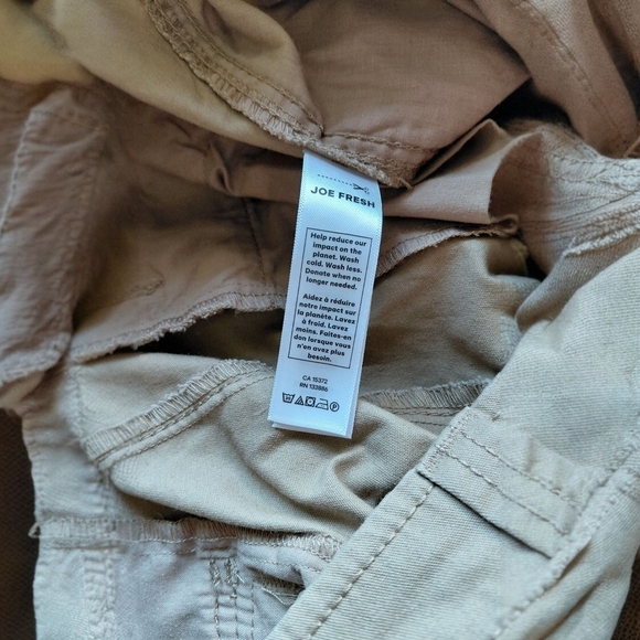 Joe Fresh Women's Tan Wide Leg Pants - Picture 7 of 7